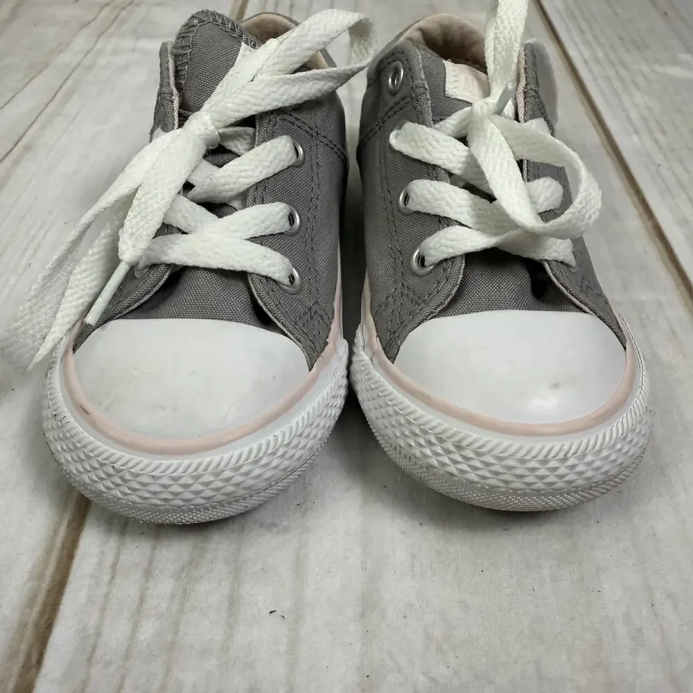 Converse‎ Chuck Taylor All Star Gray Sneakers Toddler Shoes 7C